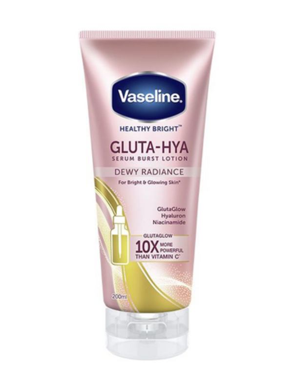 VASELINE GLUTA-HYA SERUM BURST LOTION DEWY RADIANCE 330MLS